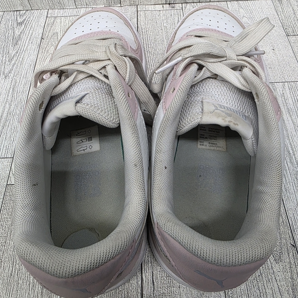 Puma Pastel Pink and White Sneakers - Picture 4 of 7